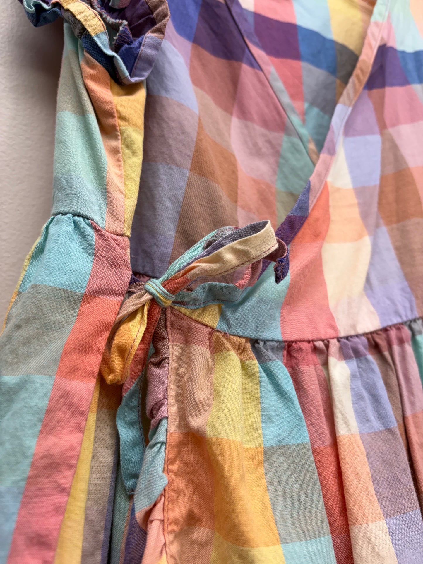 tea Child Size 10 Multi-Color pastel Dress