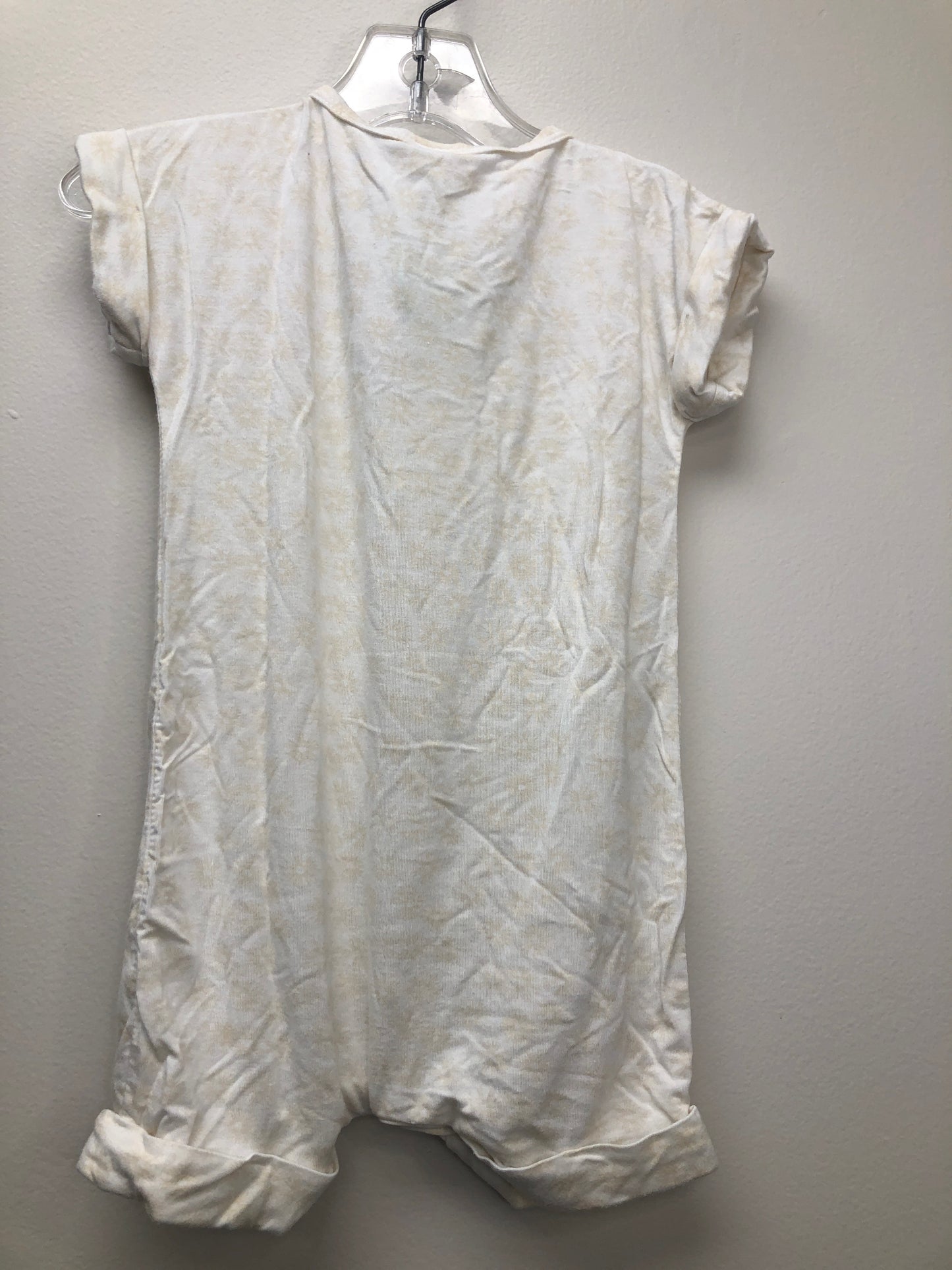 12-24 monthsLou Lou white patterned Romper