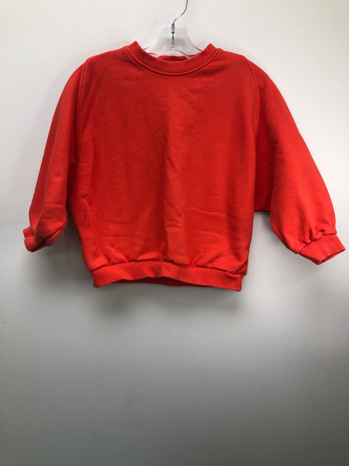 6 U & I Children red- orange Sweatshirt