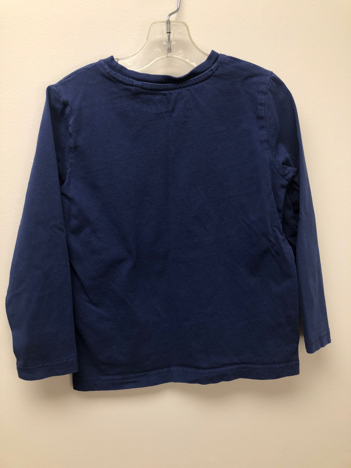 5-6 Mini Boden navy dragon Shirt