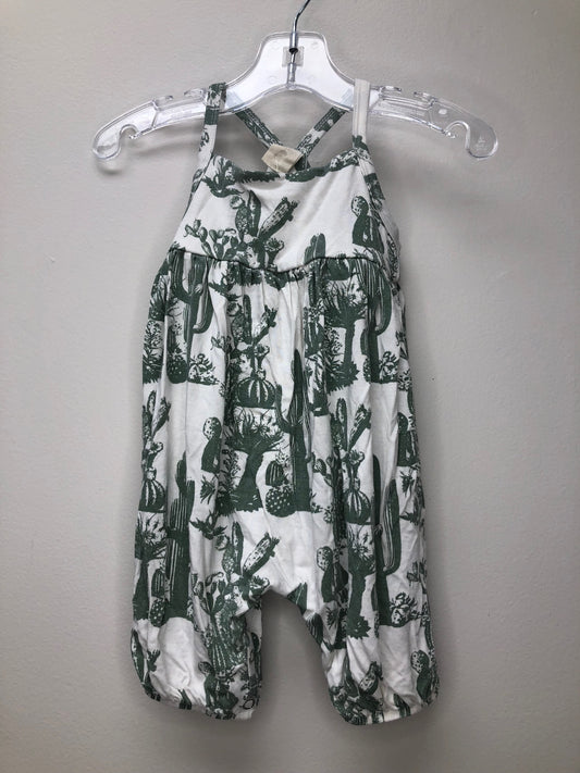 0-3m Kate Quinn green cactus Romper