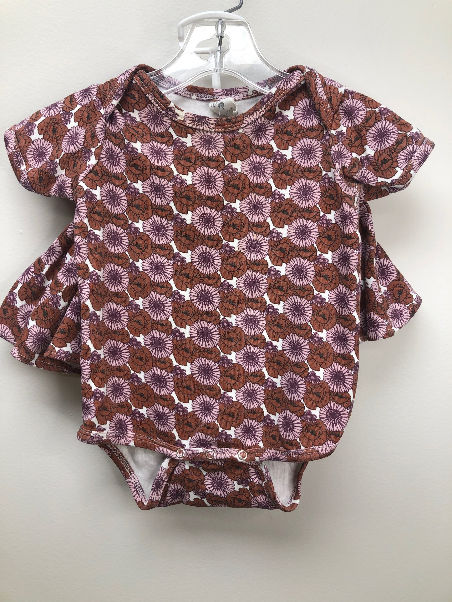 12-18 Months Kate Quinn purple floral 2 PC Ensembles