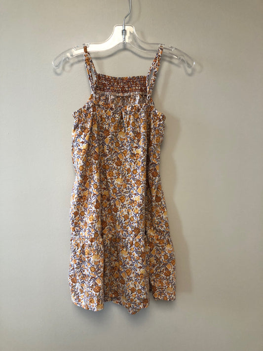 6 Old Navy Child Size 6 orange floral Dress