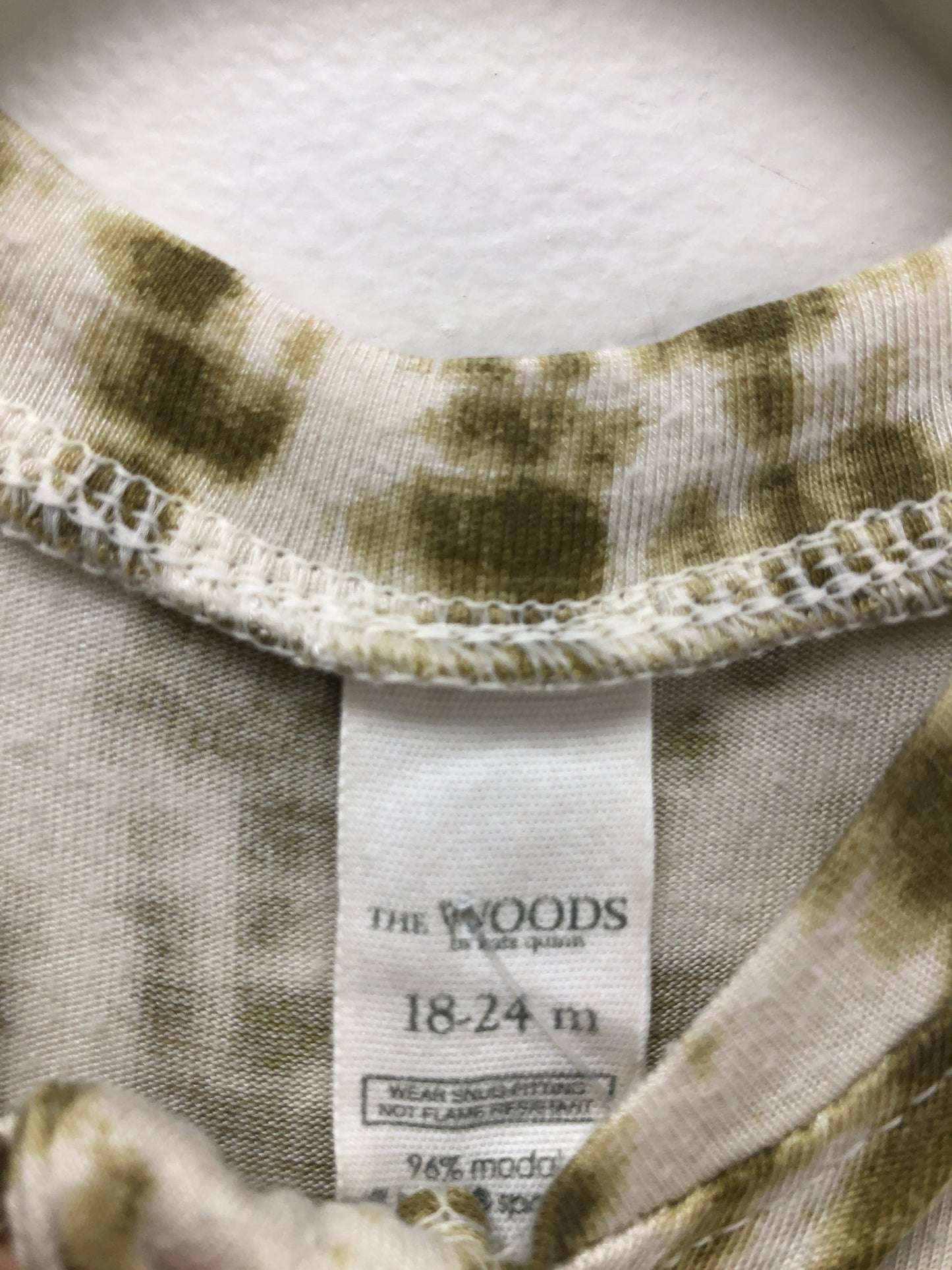 18-24 Months Kate Quinn green Modal Pajamas