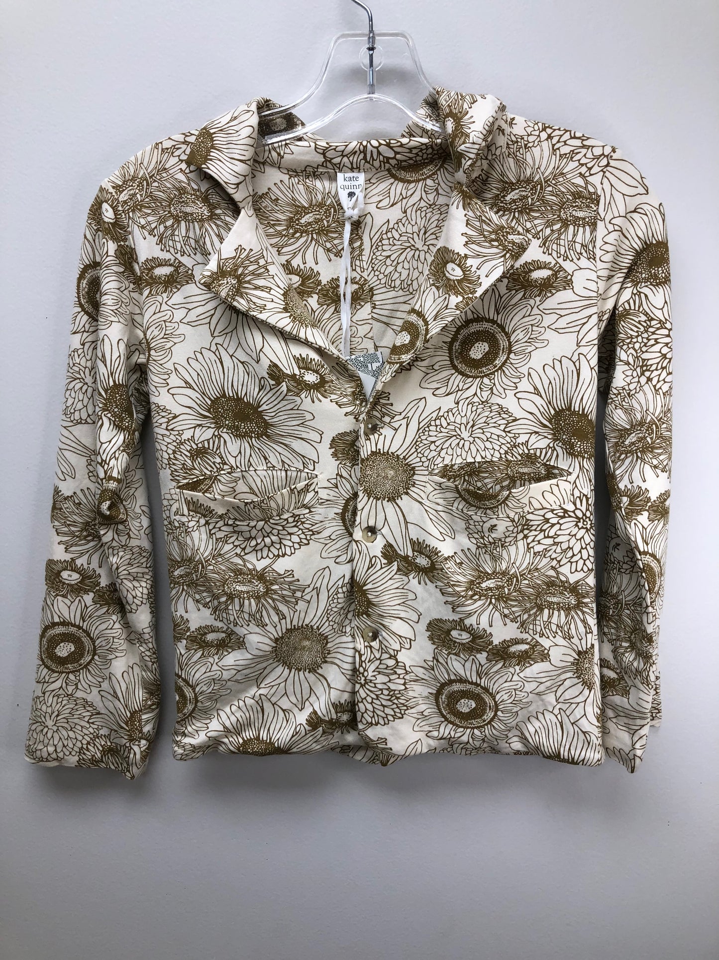 6 Kate Quinn cream Sunflowers Jacket