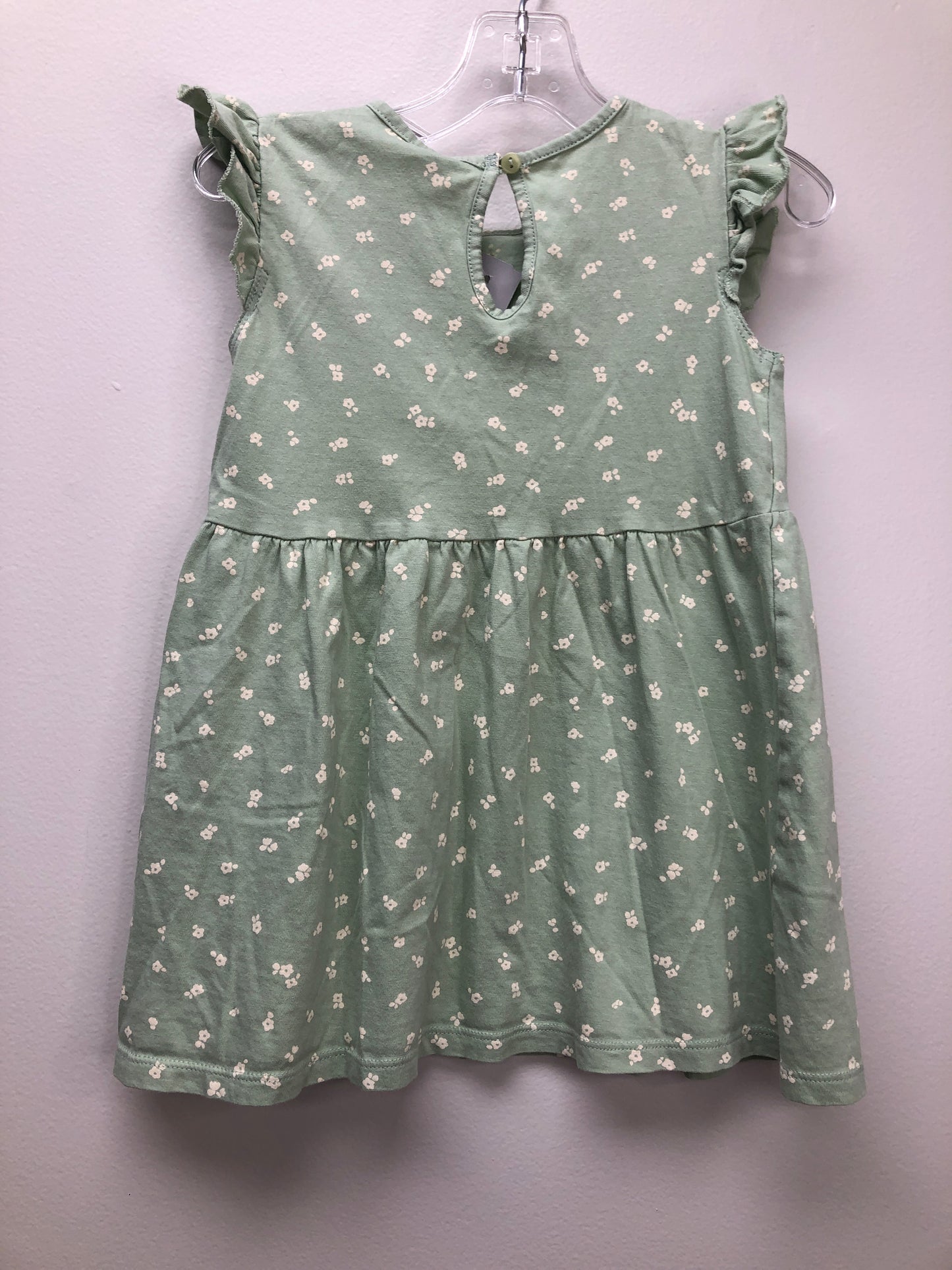 3 H & M green floral Dress