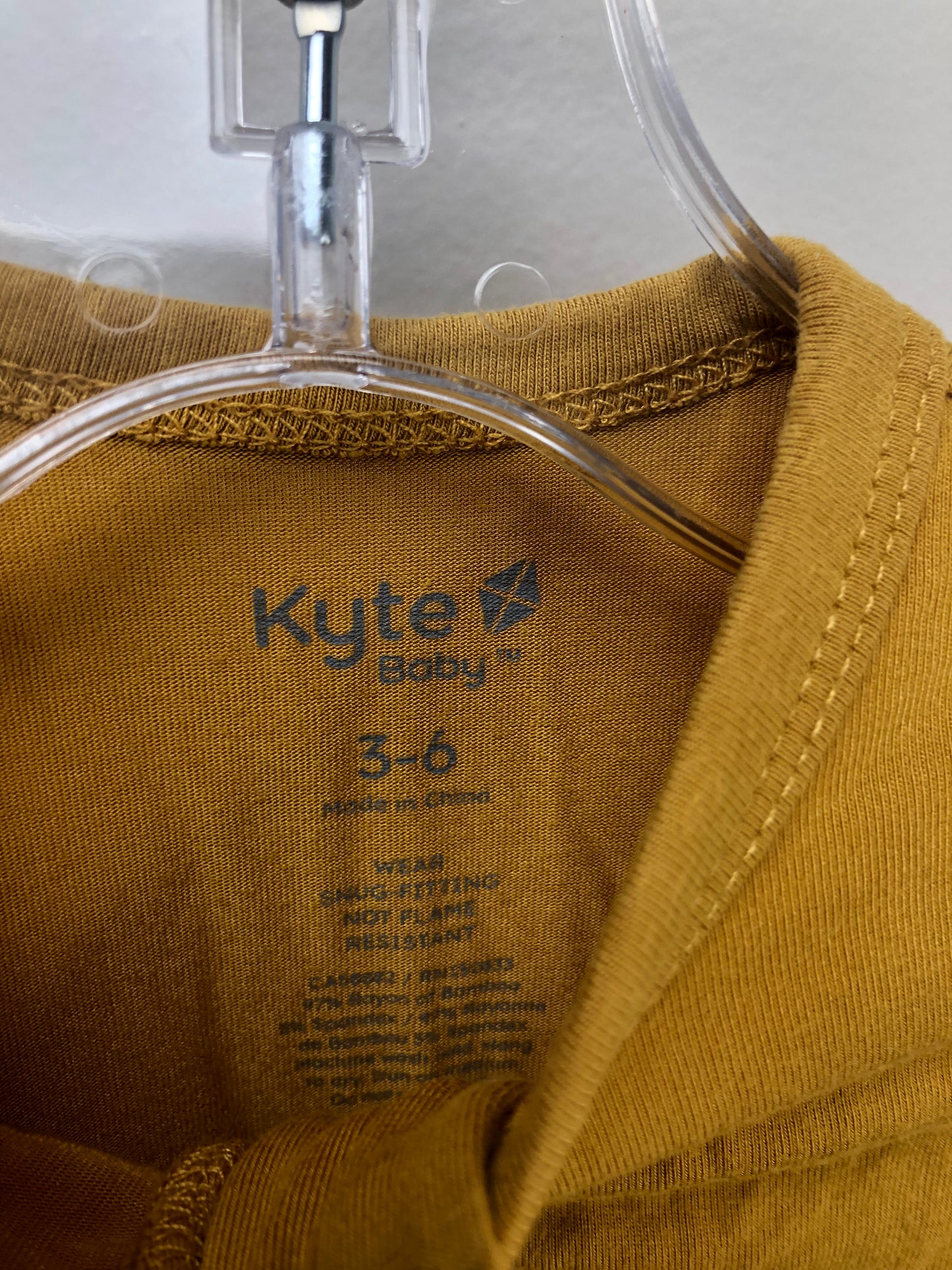 3-6m Kyte yellow Sleeper