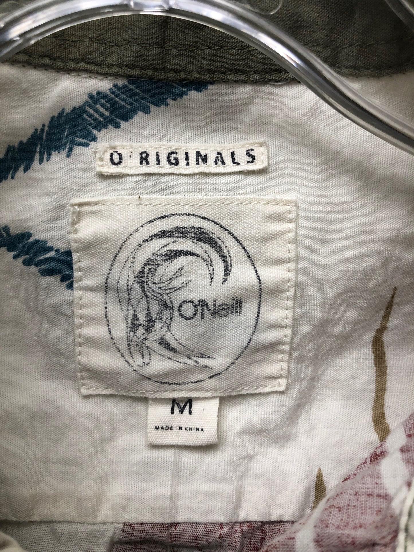 10 oneill cream floral Shirt