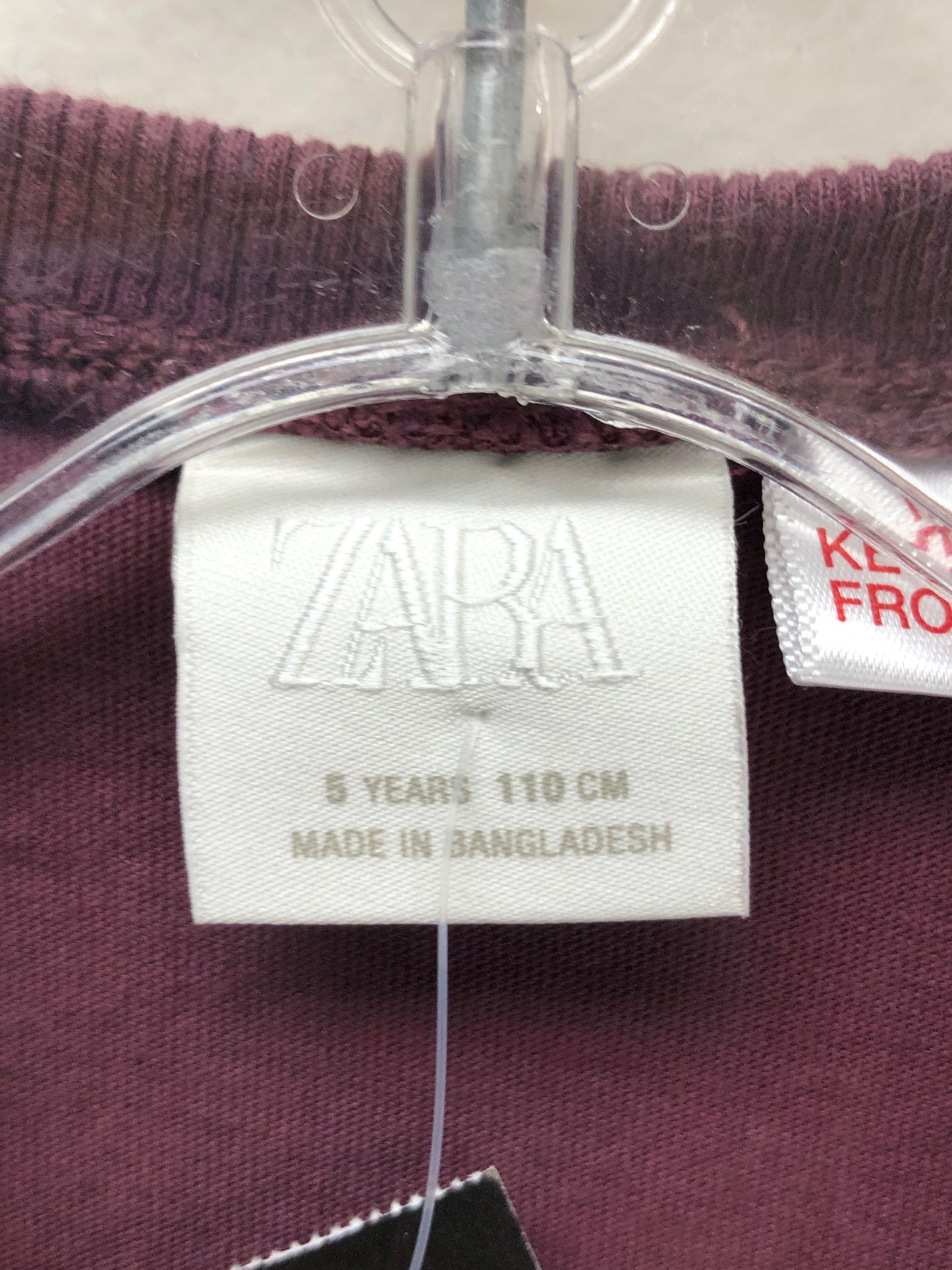 5 Zara purple long sleeve Shirt