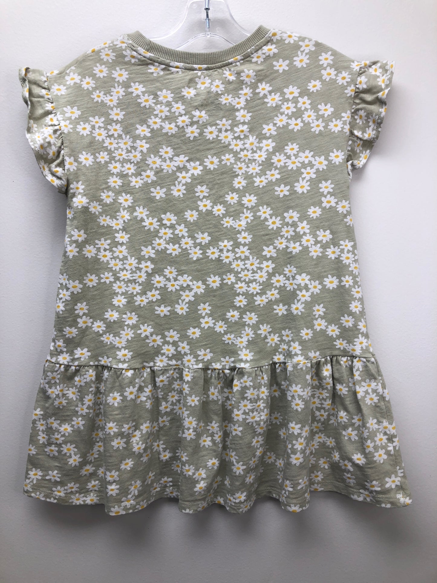 6Y Little Co.green daisies Dress