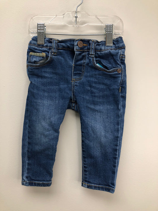 Zara Child Size 6 Months blue Jeans