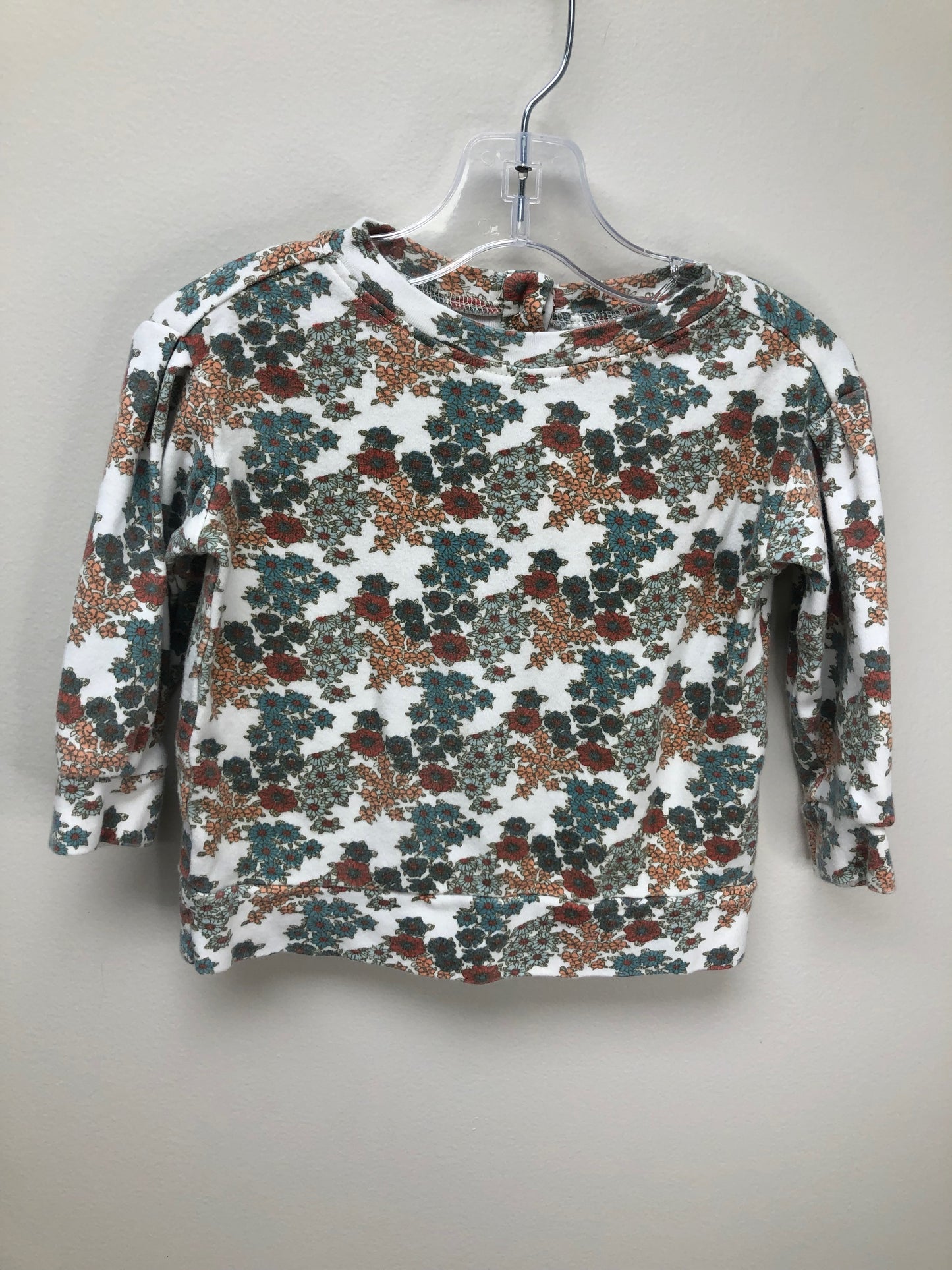 18-24 Months Kate Quinn white floral Shirt