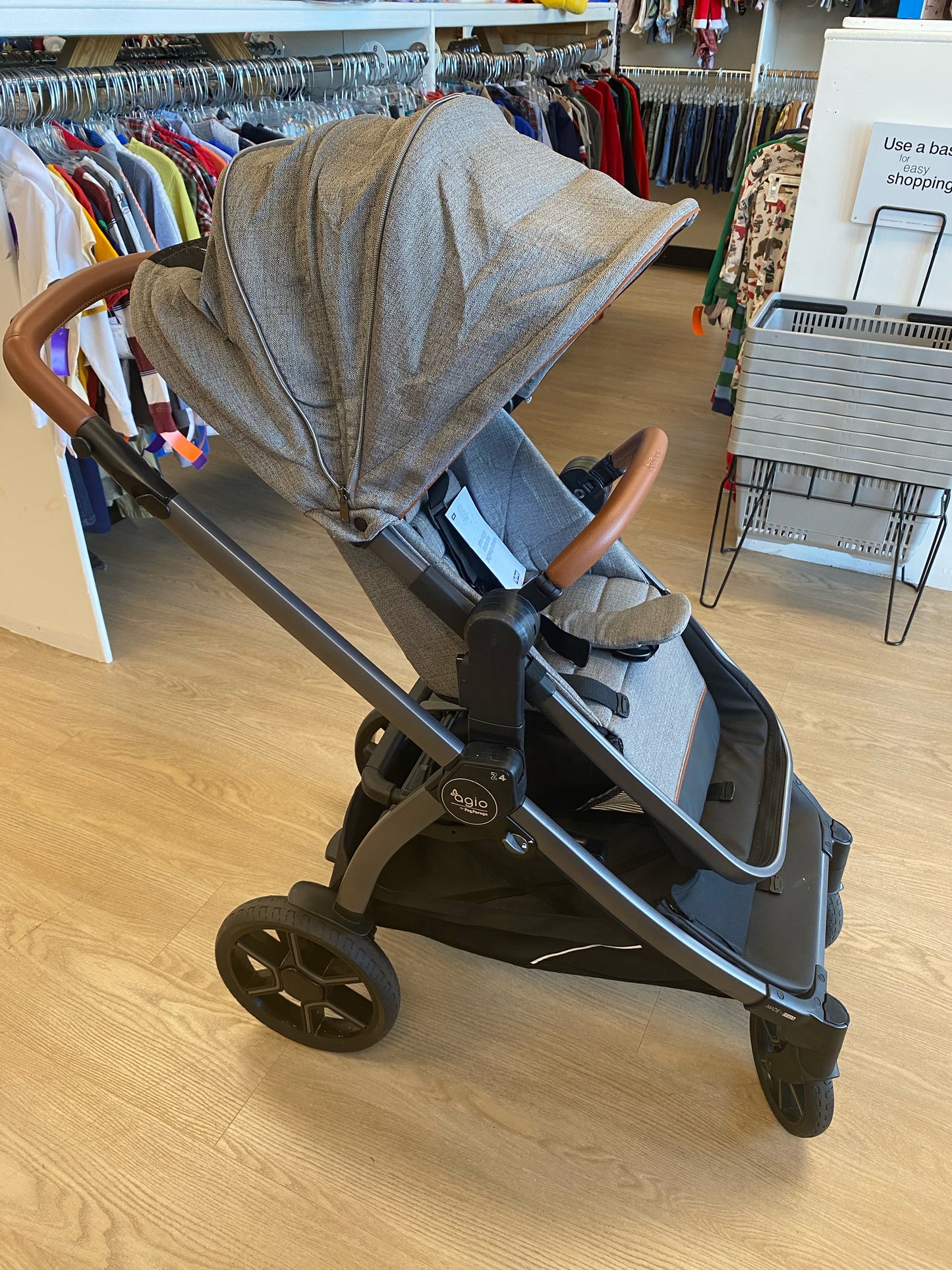 Peg Perego gray Stroller