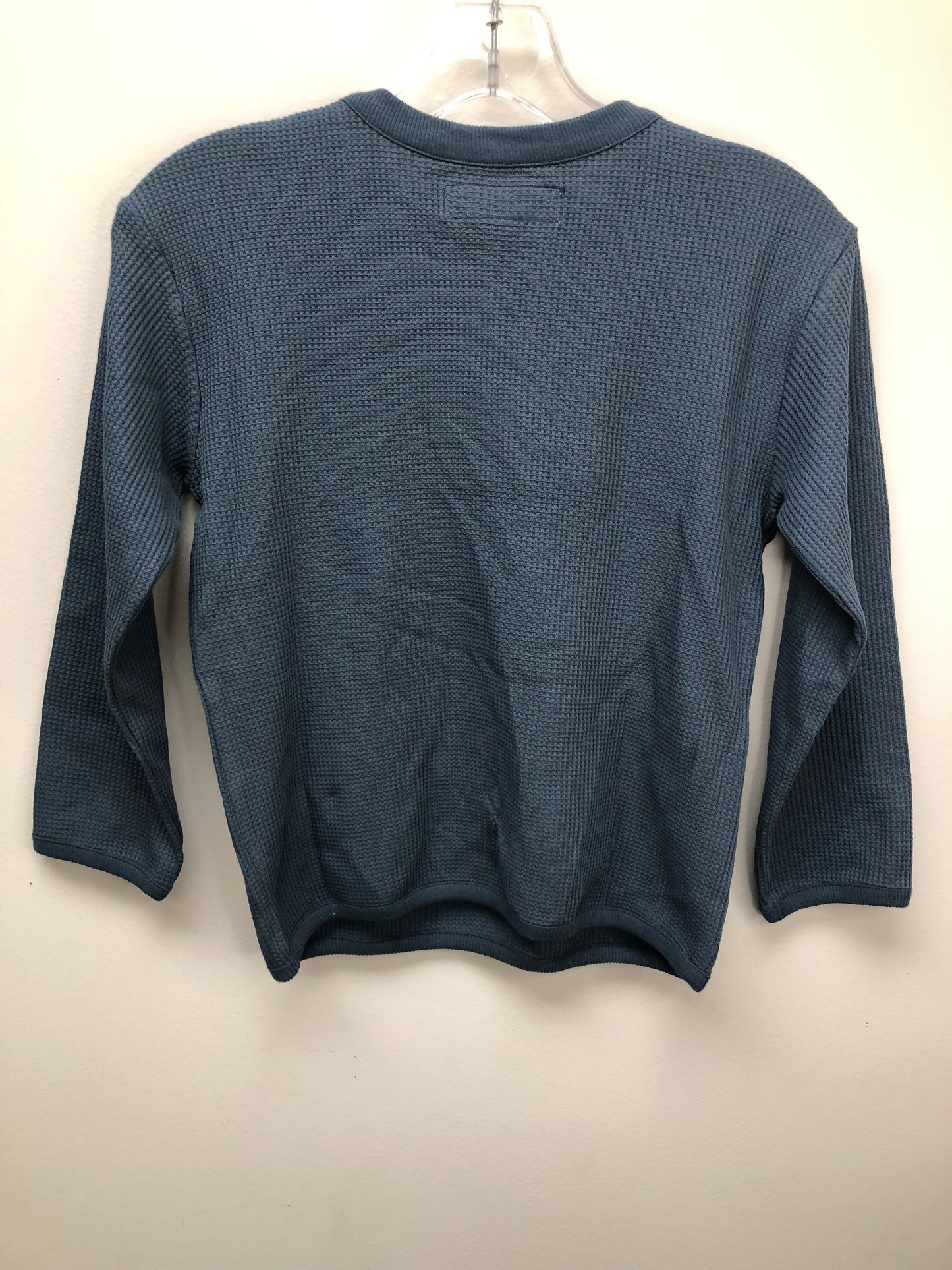 Zara Child Size 6 blue waffle Shirt
