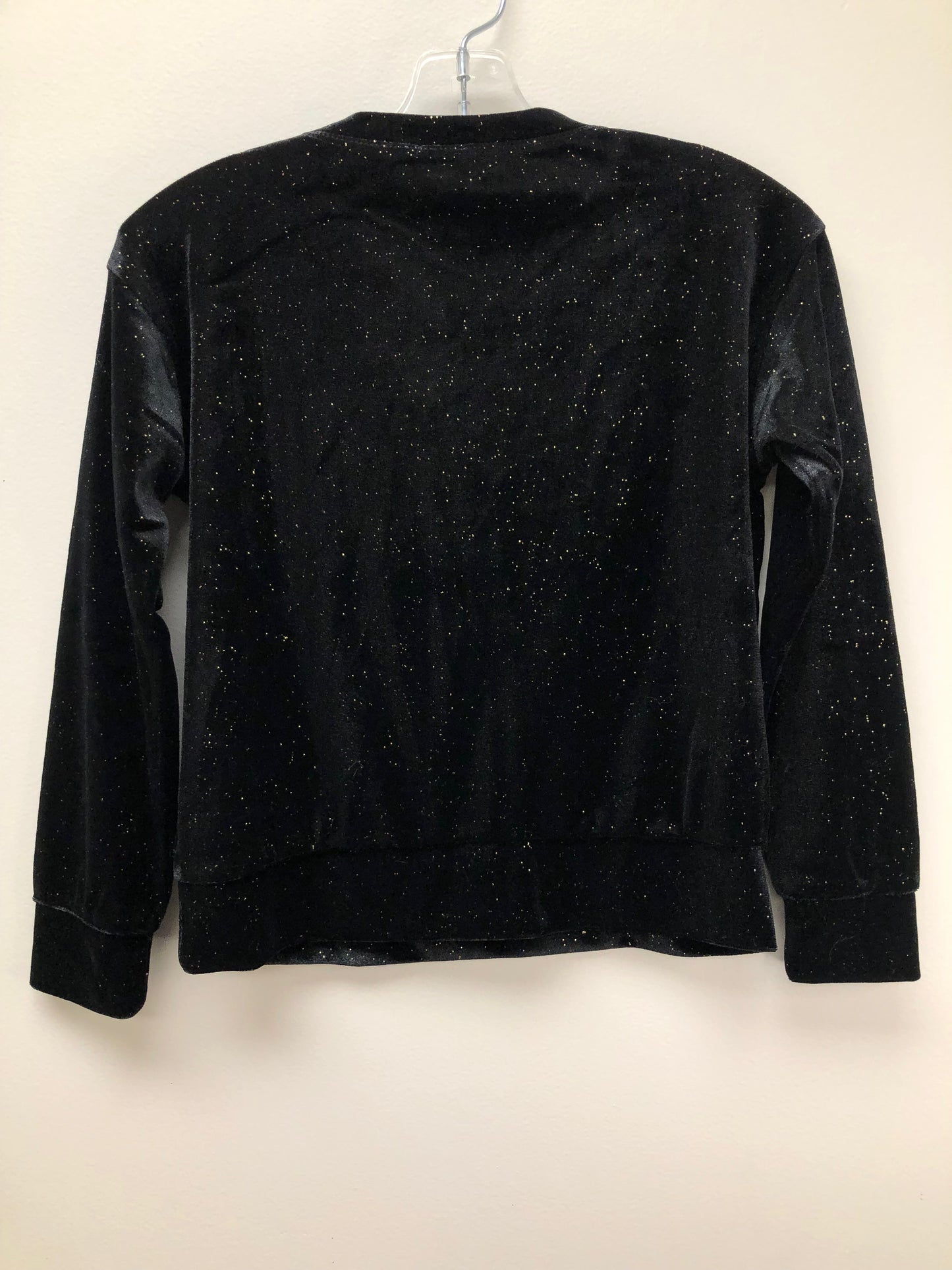 6/7 Crewcuts black Sparkle Shirt