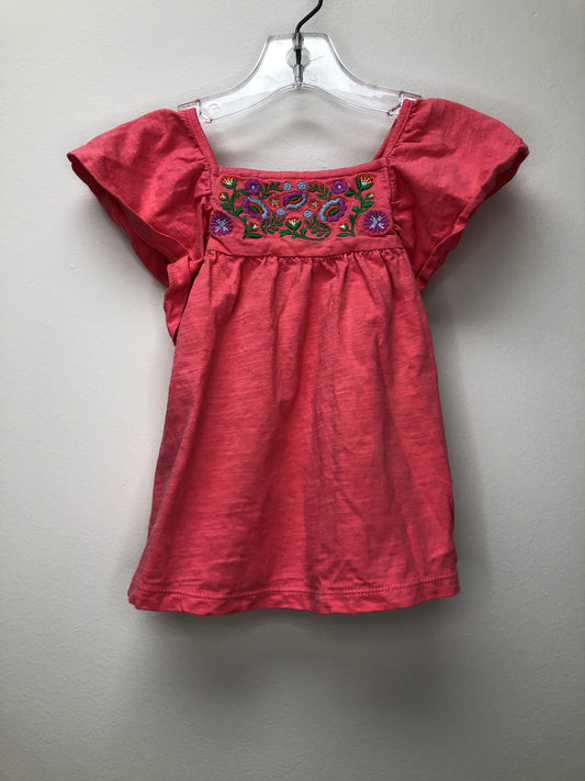 3T Boden pink embroidered Shirt