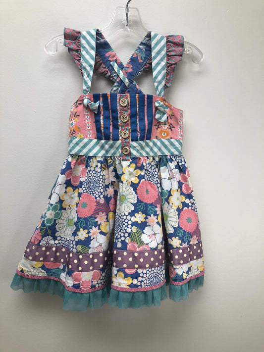 2T Matilda Jane Multi-Color print Dress