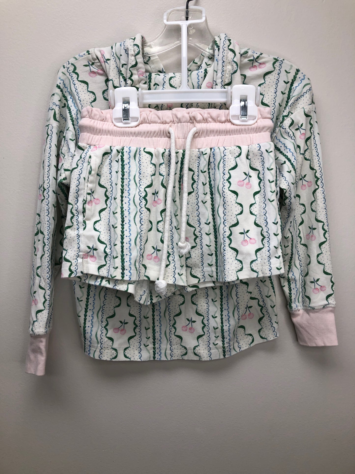 5t Sweet Honey Clothing Co. green floral 2 PC Ensembles