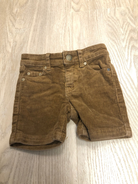 Jamie Kay Child Size 6 Months Brown corduroy Shorts