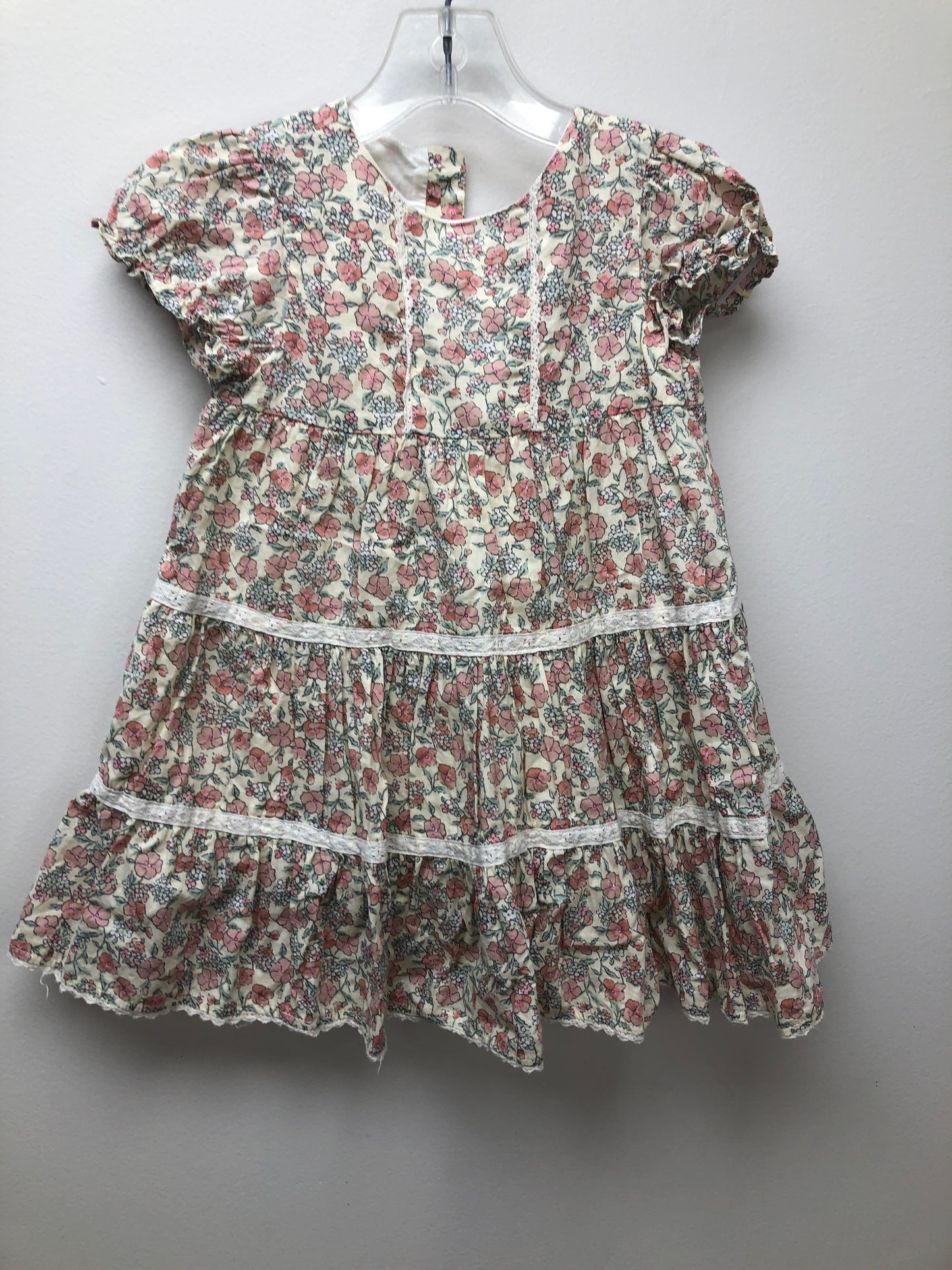 18m Janie and Jack cream floral Dress