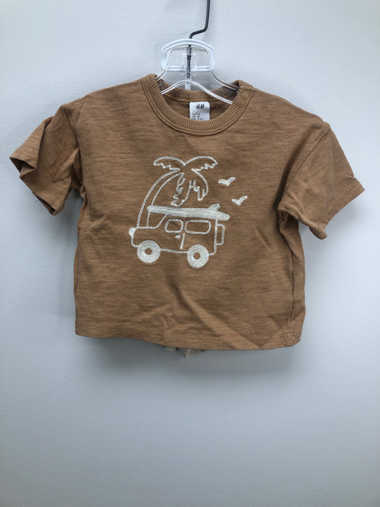 6M H&M brown embroidered 2 PC Ensembles