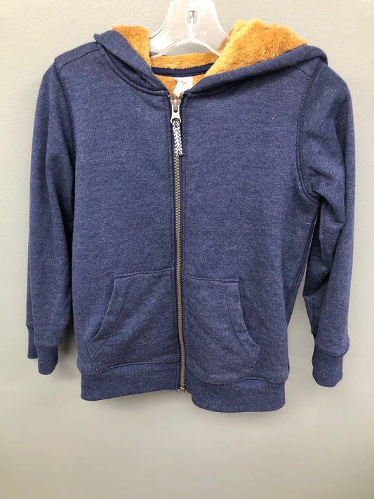 Carter's Child Size 7 blue hooded Sweater