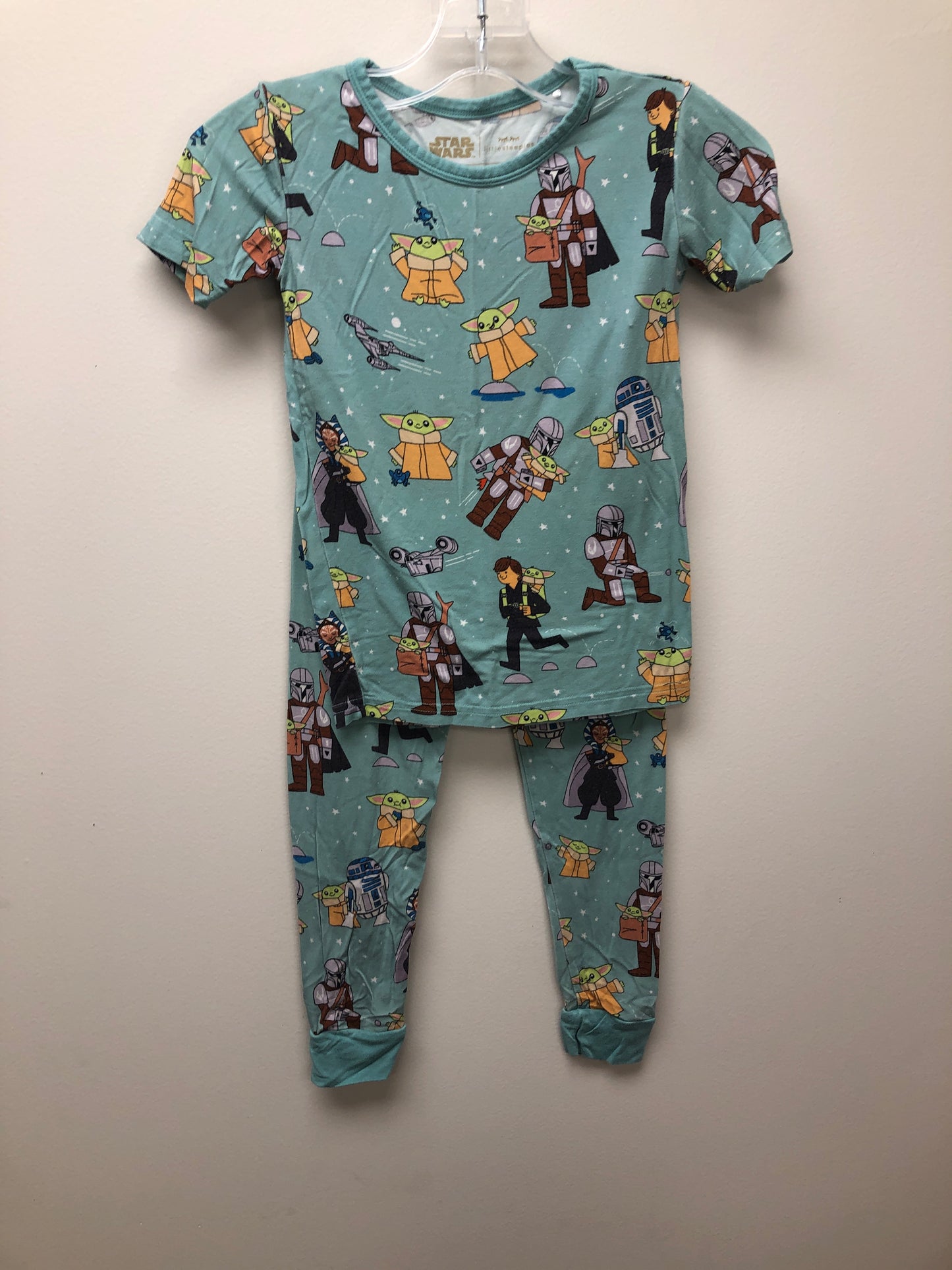 4T Little Sleepies blue Star Wars Pajamas