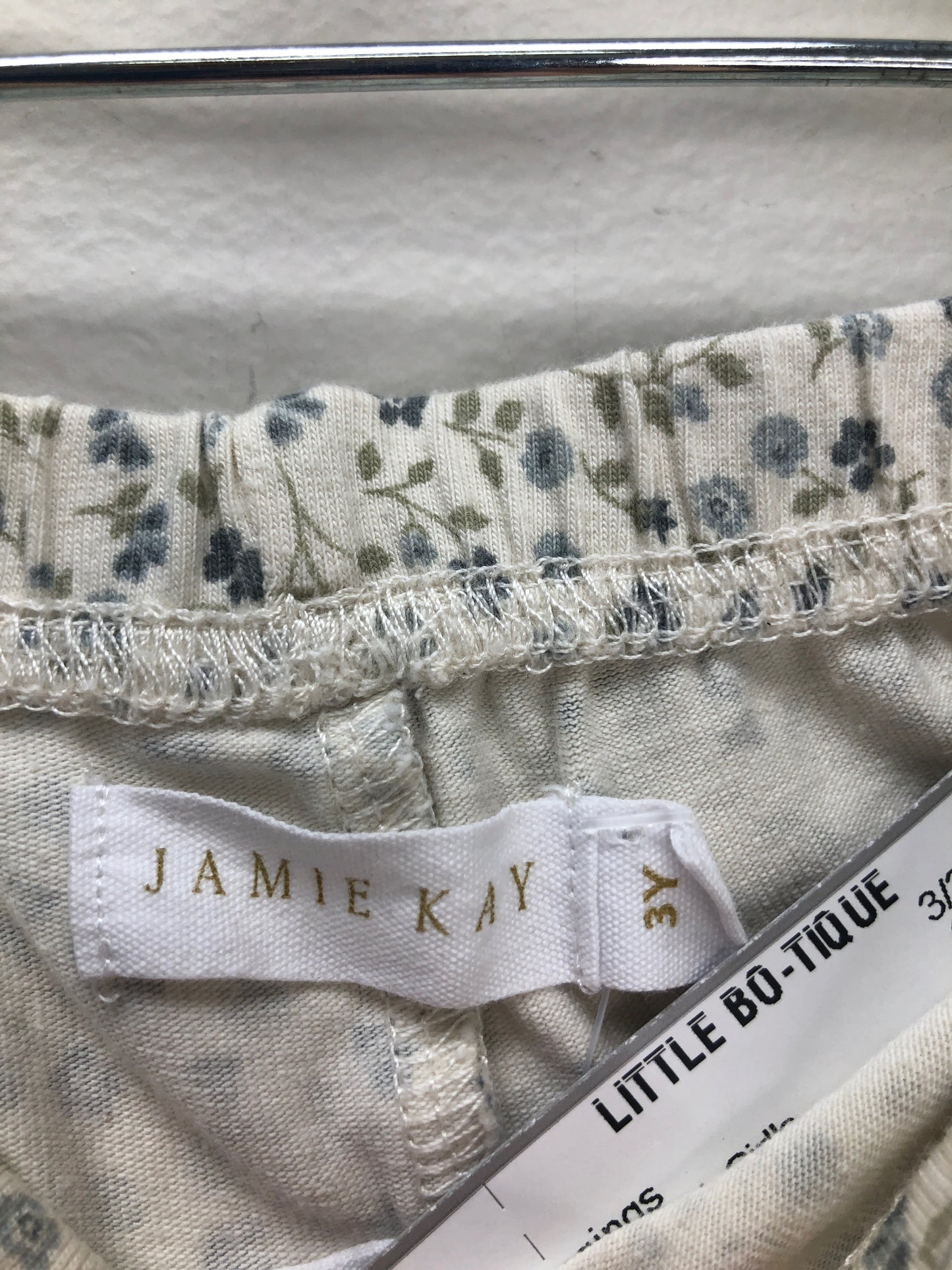3T Jamie Kay cream floral Leggings