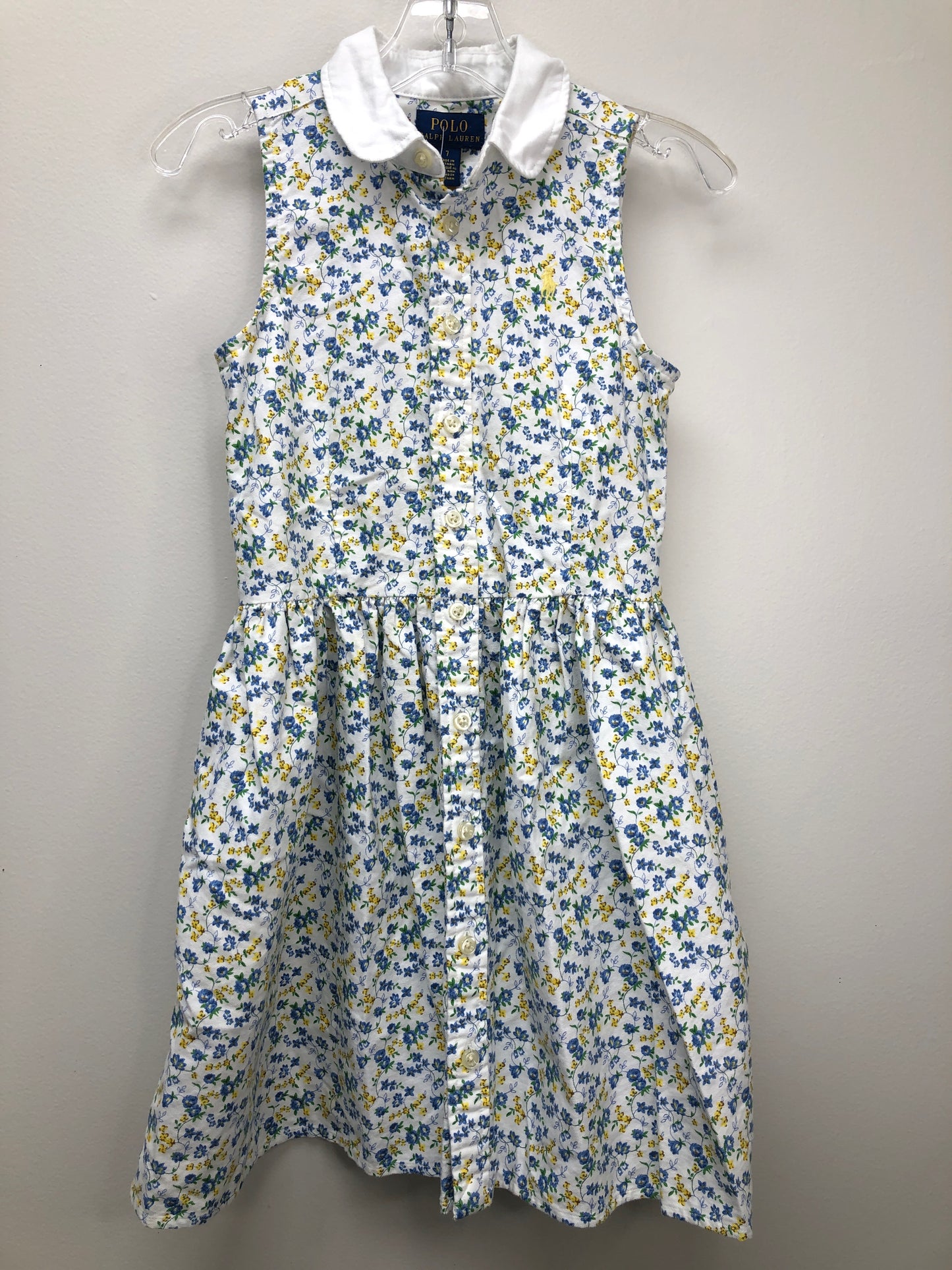 7 Ralph Lauren blue floral Dress