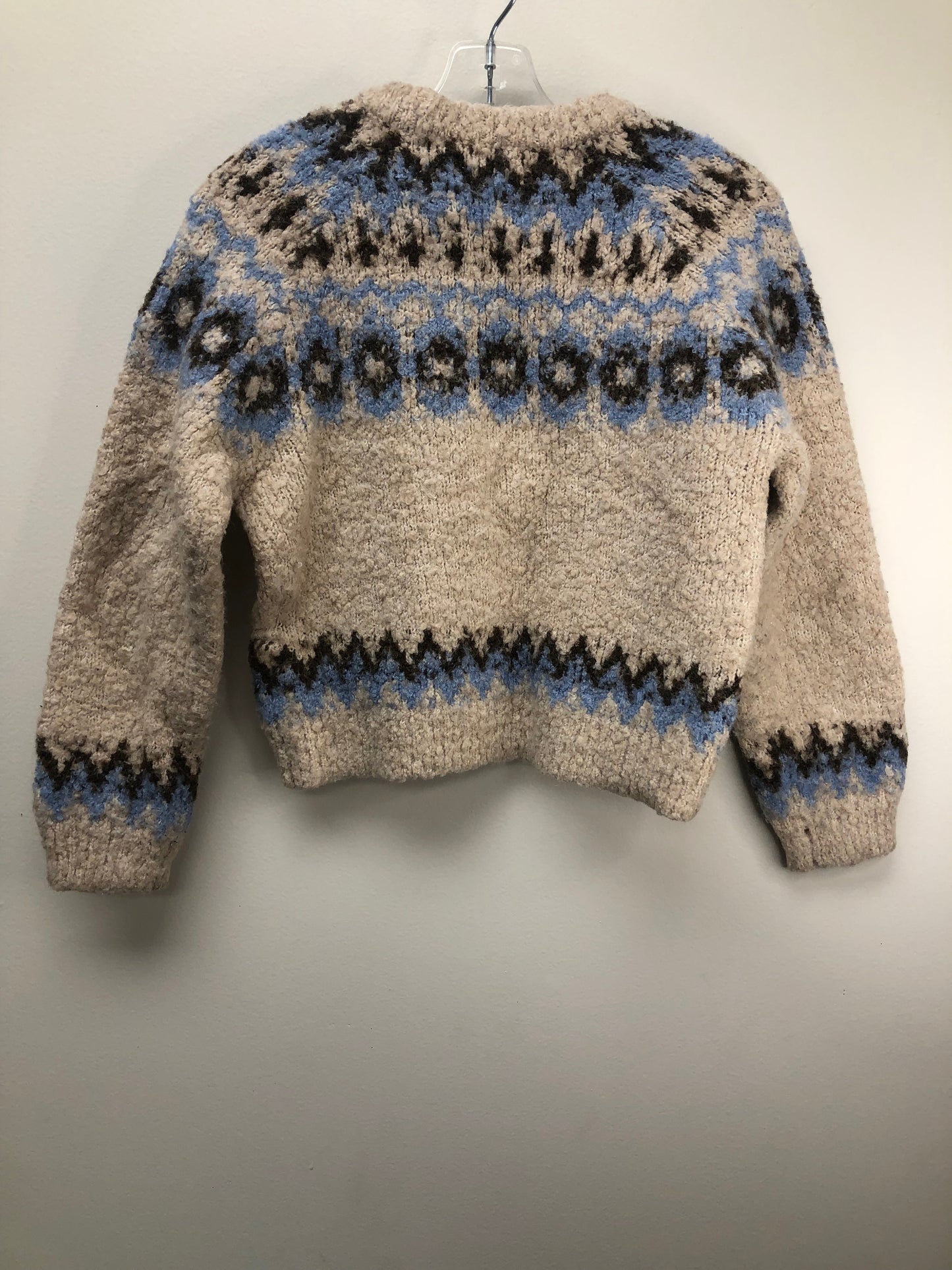 Zara Child Size 8 cream Sweater