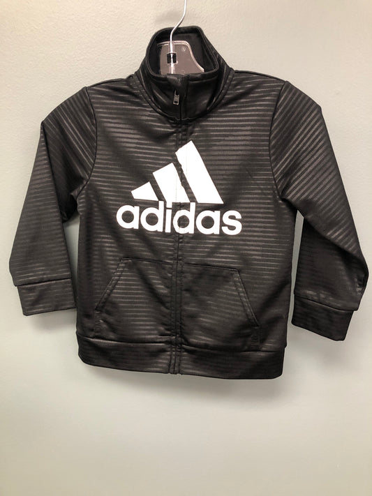 Adidas Child Size 2T black zip up Jacket