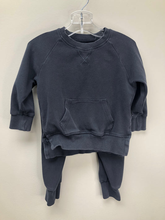 18-24 Months Little Bipsy charcoal 2 PC Ensembles