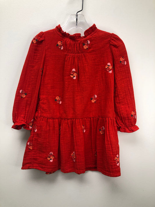 Zara Child Size 12 Months red long sleeve Shirt