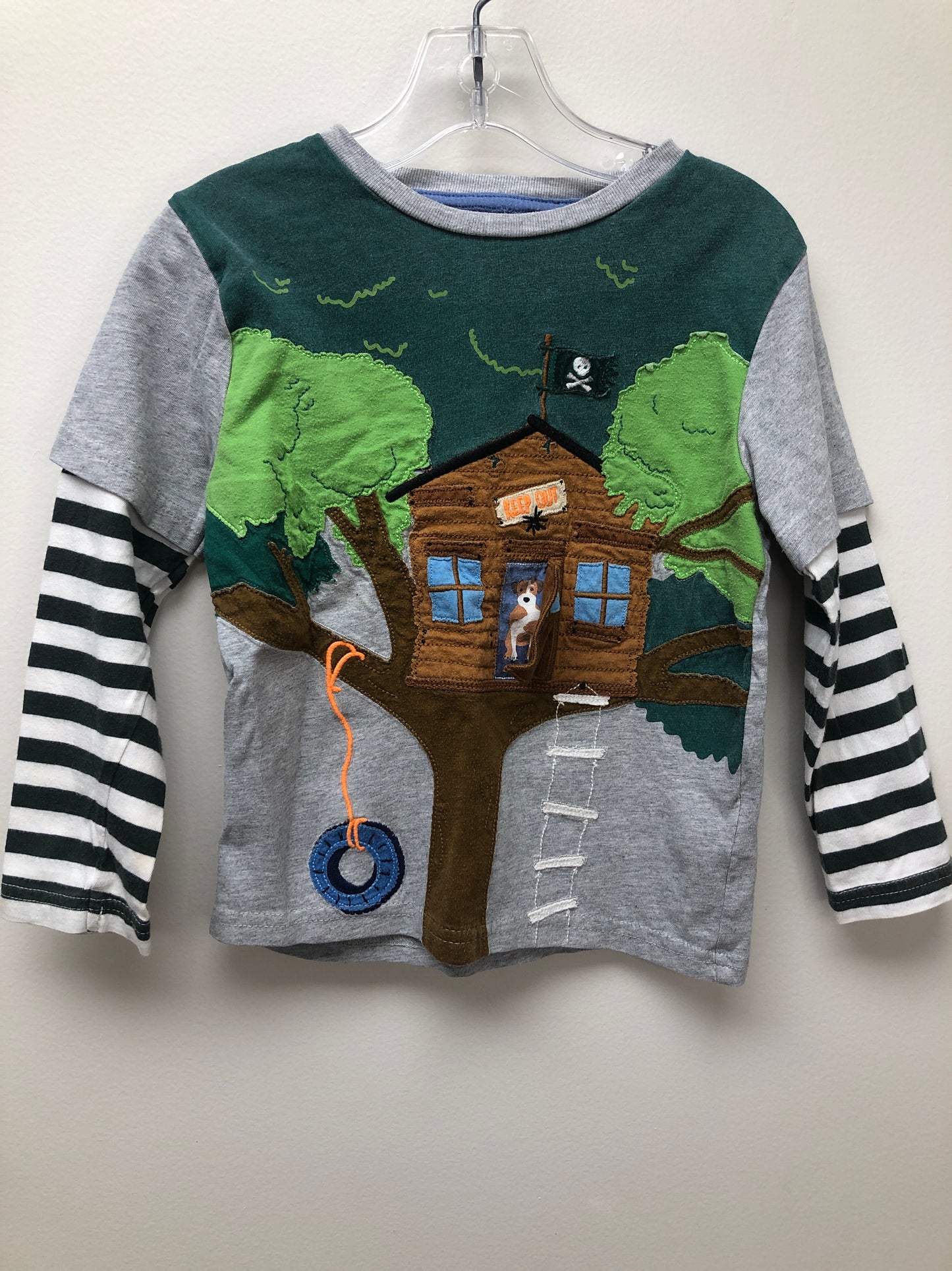 4 Mini Boden gray Shirt