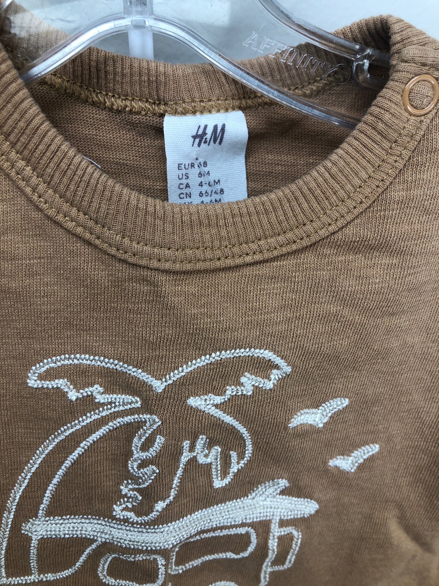 6M H&M brown embroidered 2 PC Ensembles