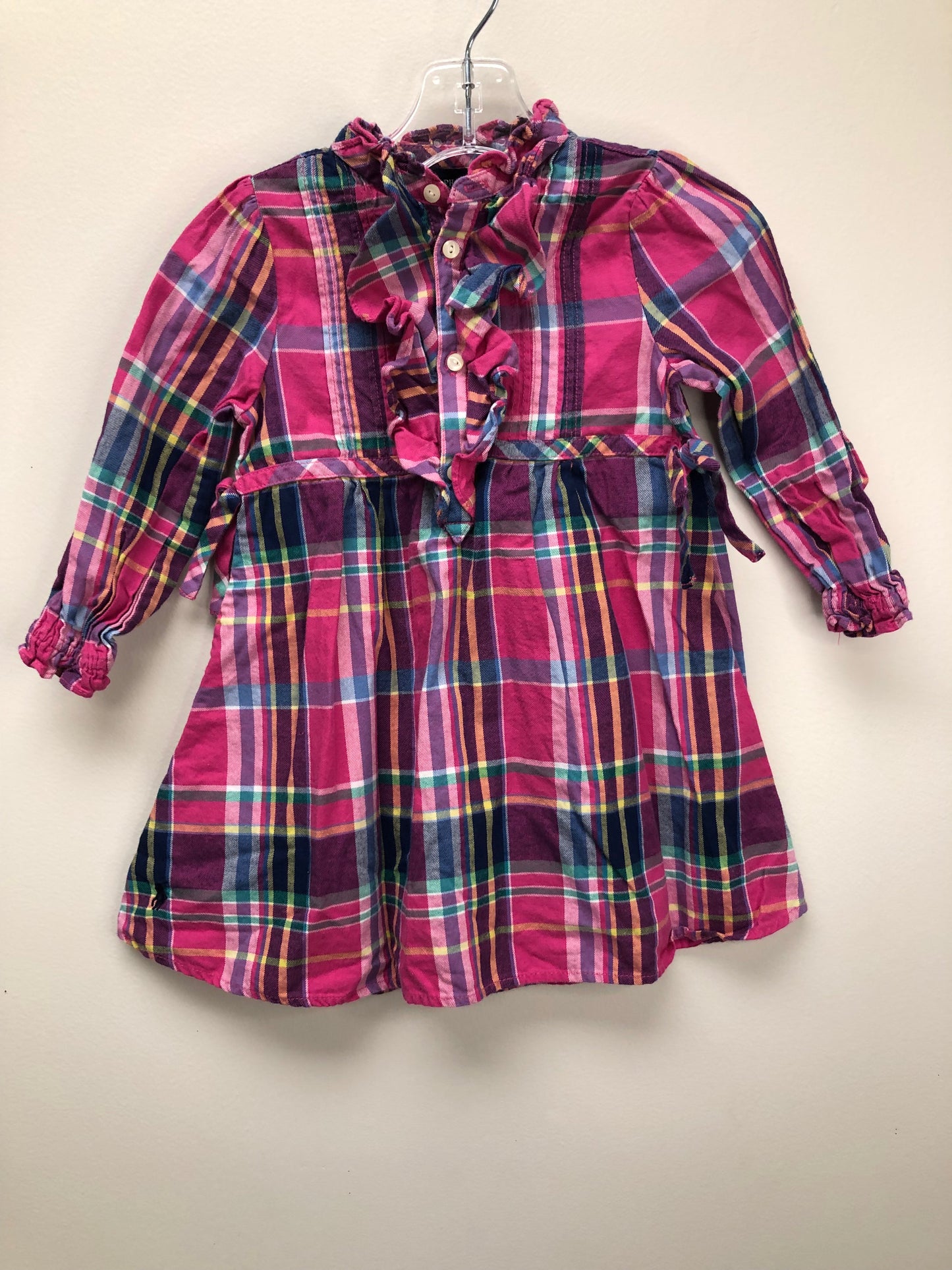 24 Months Ralph Lauren pink plaid Dress