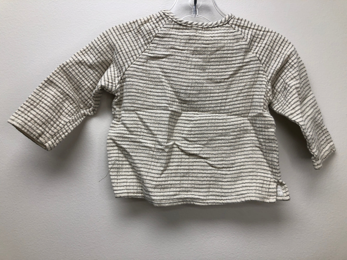 3 months Quincy Mae cream stripe Shirt