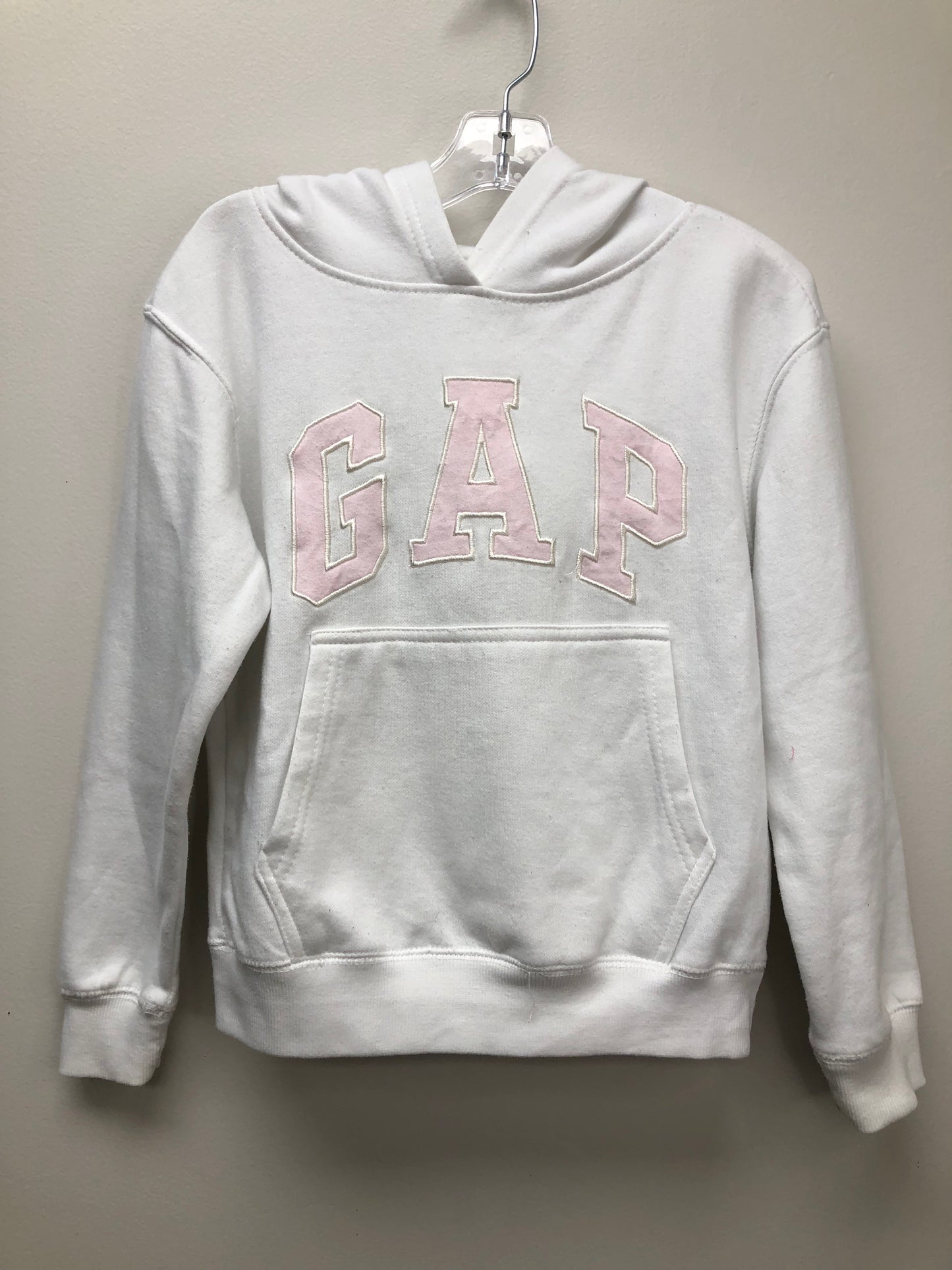 8 GAP white hooded Sweatshirt