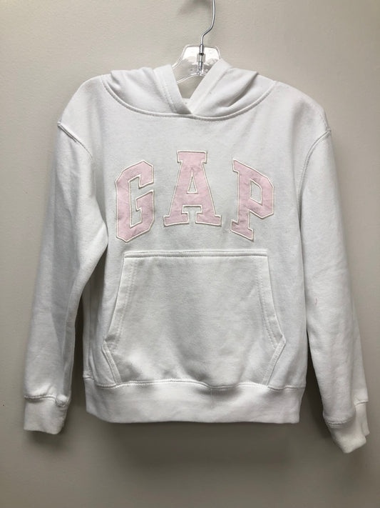 8 GAP white hooded Sweatshirt