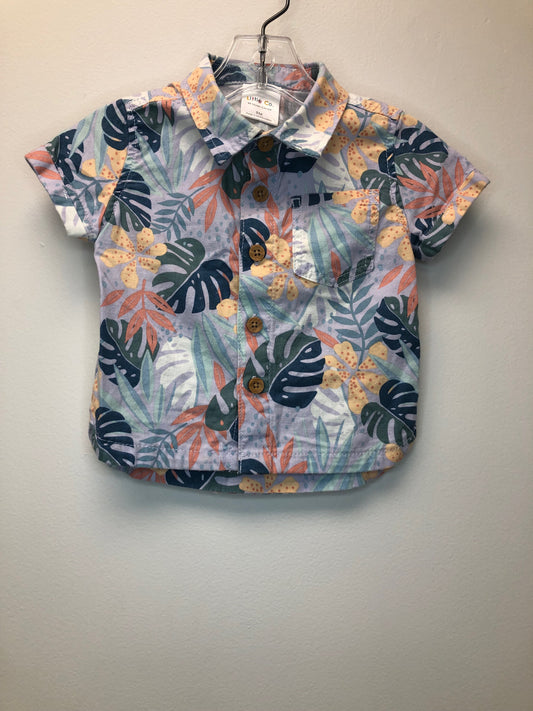 9M Little Co. Multi-Color leaves Shirt