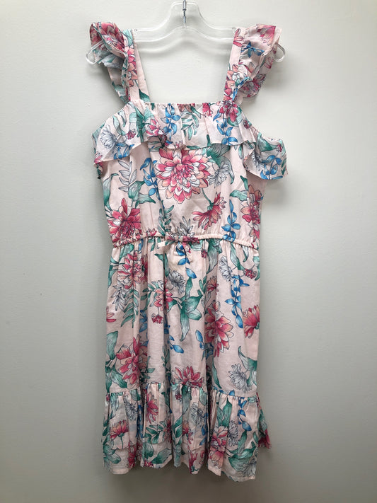 size 12 Janie and Jack pink floral Dress