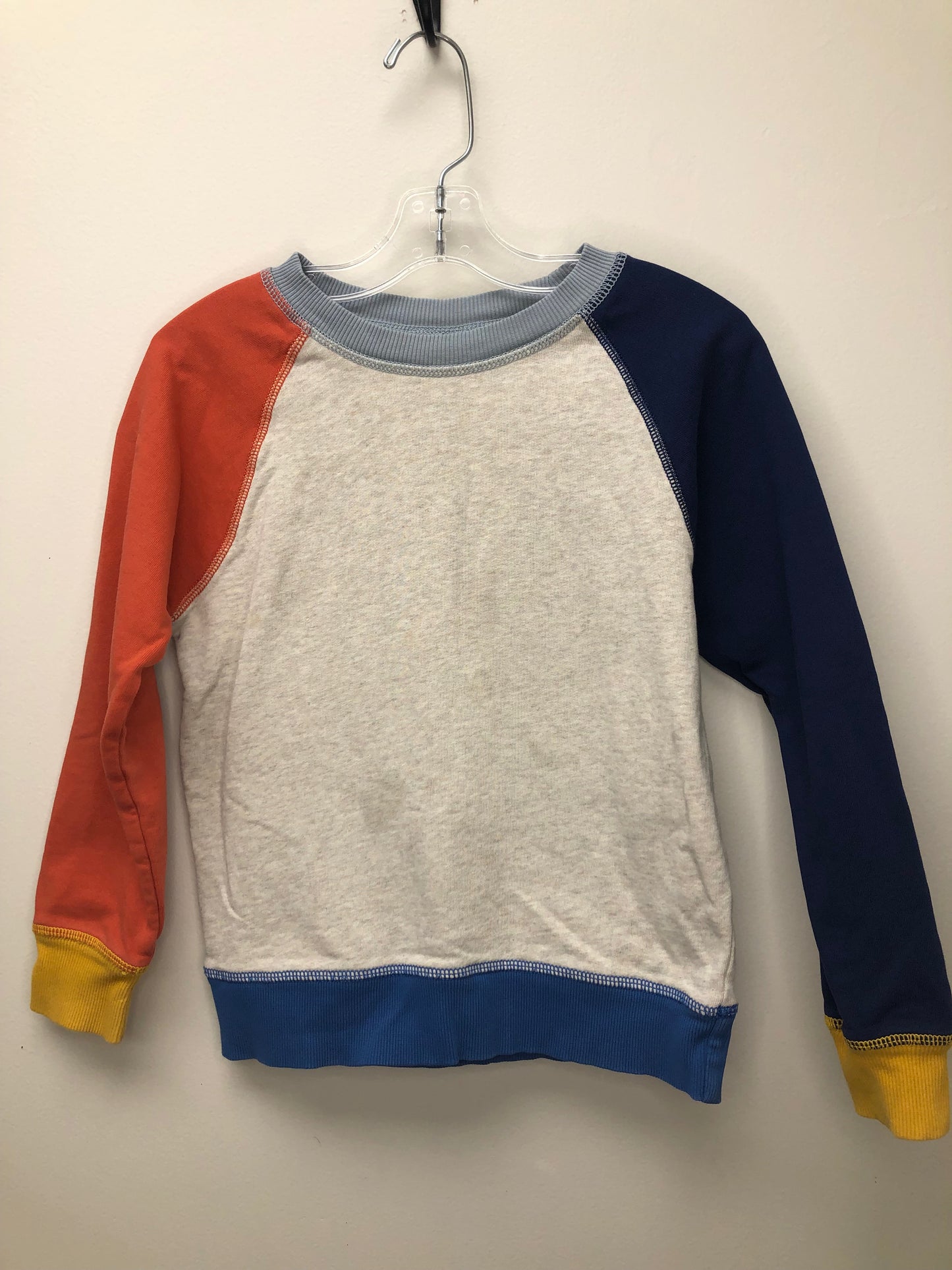 Hanna Andersson Child Size 6 navy color block Sweatshirt