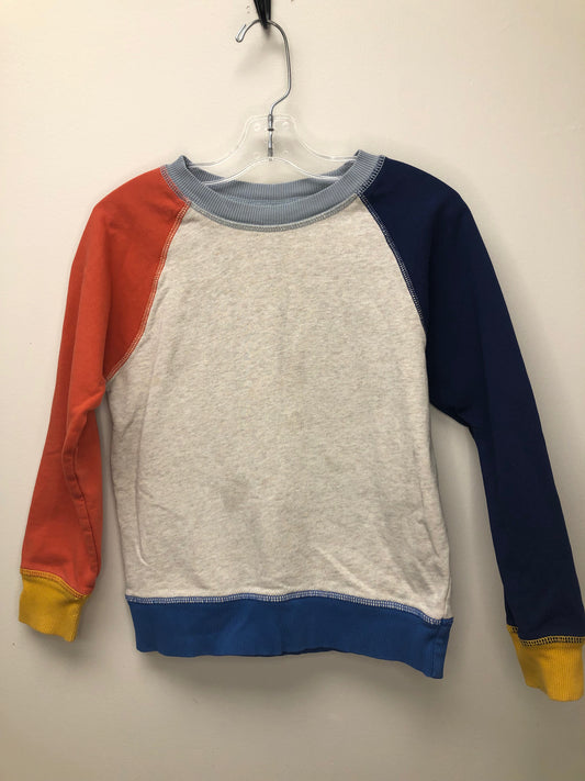 Hanna Andersson Child Size 6 navy color block Sweatshirt