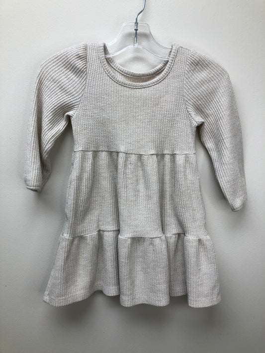 2T Cat & Jack beige thermal Dress