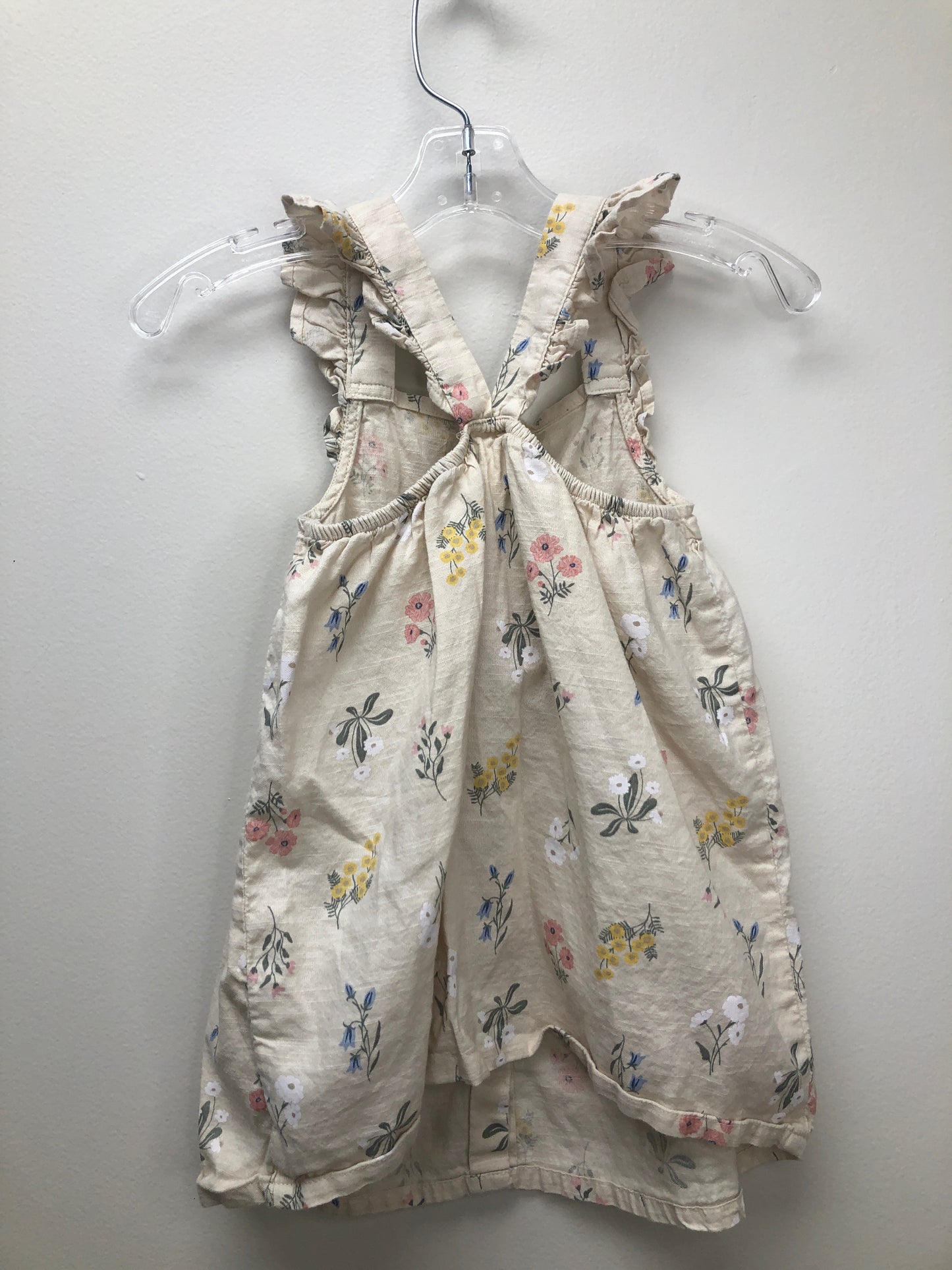 2T H&M tan floral Dress