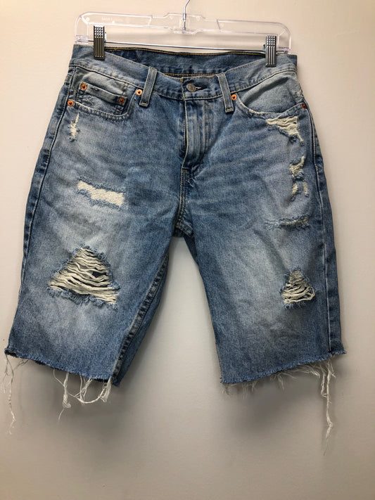 29w Levi's denim distressed Shorts