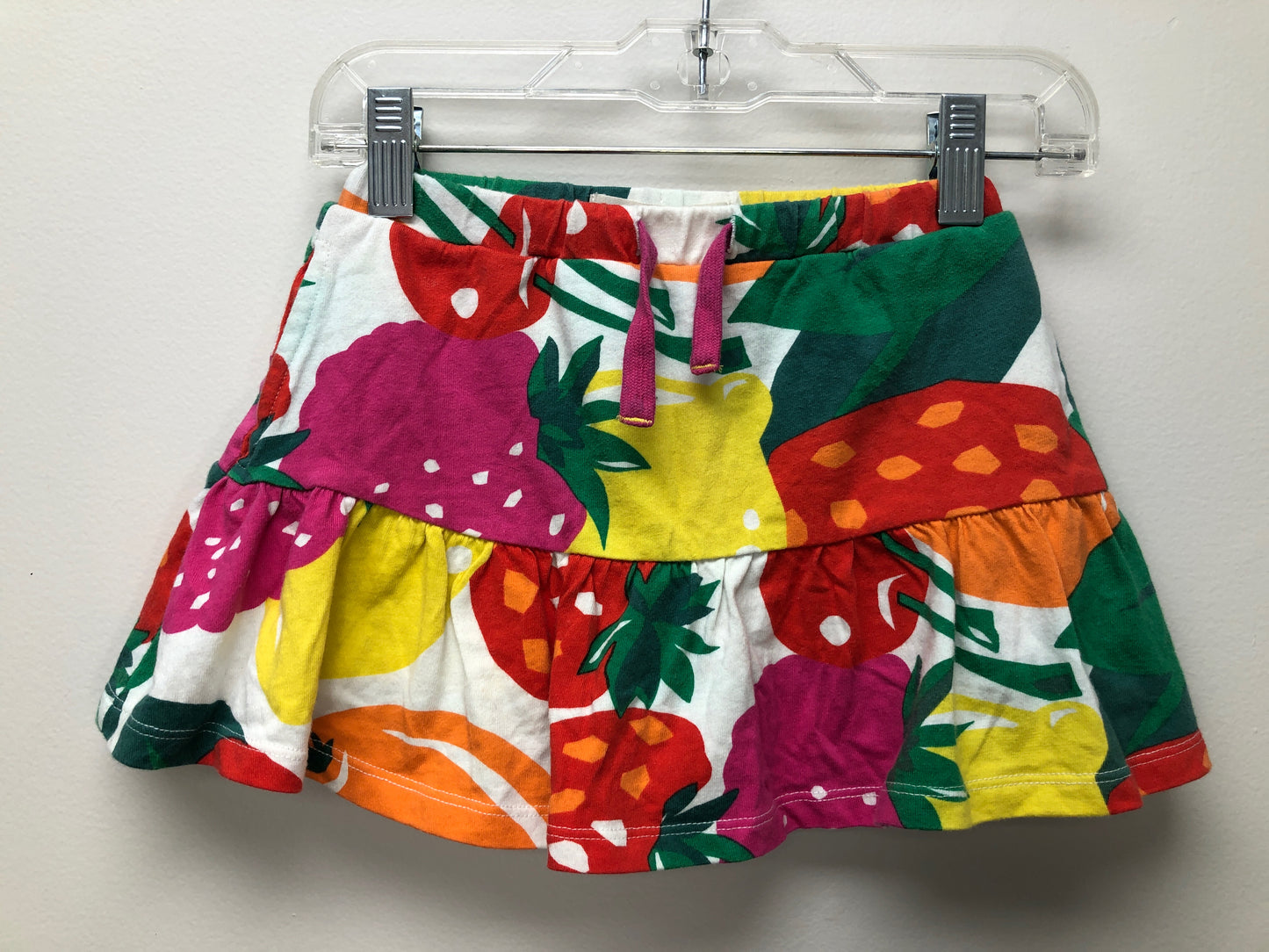 Size 3 Mini Boden Multi-Color fruit Skirt
