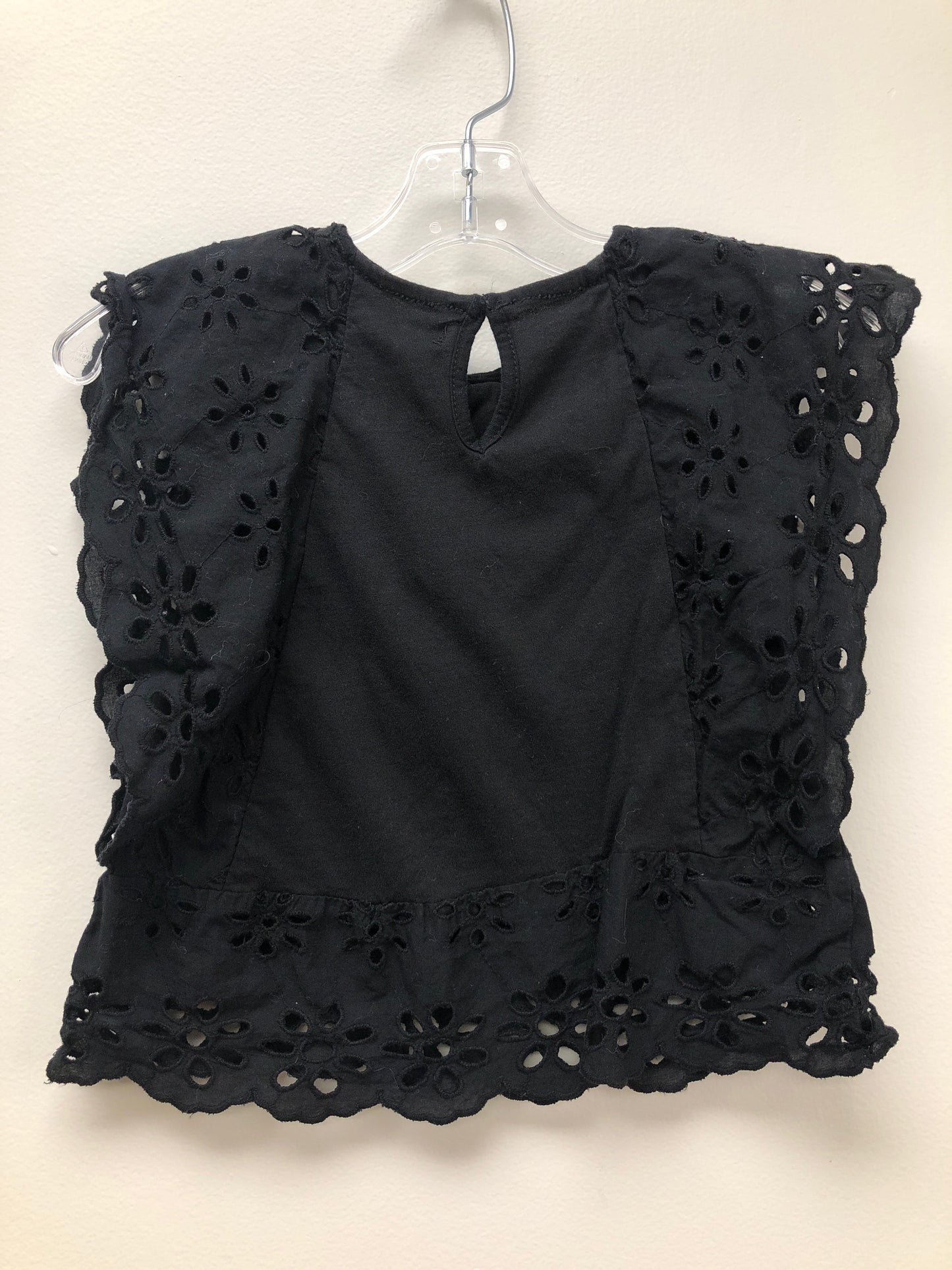 Size 5t Zara black eyelet Shirt