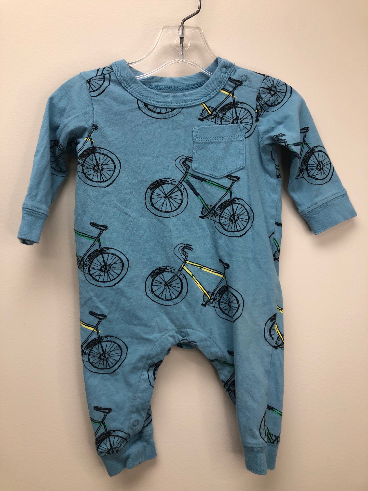 3-6m tea teal bike 1 PC Ensemble