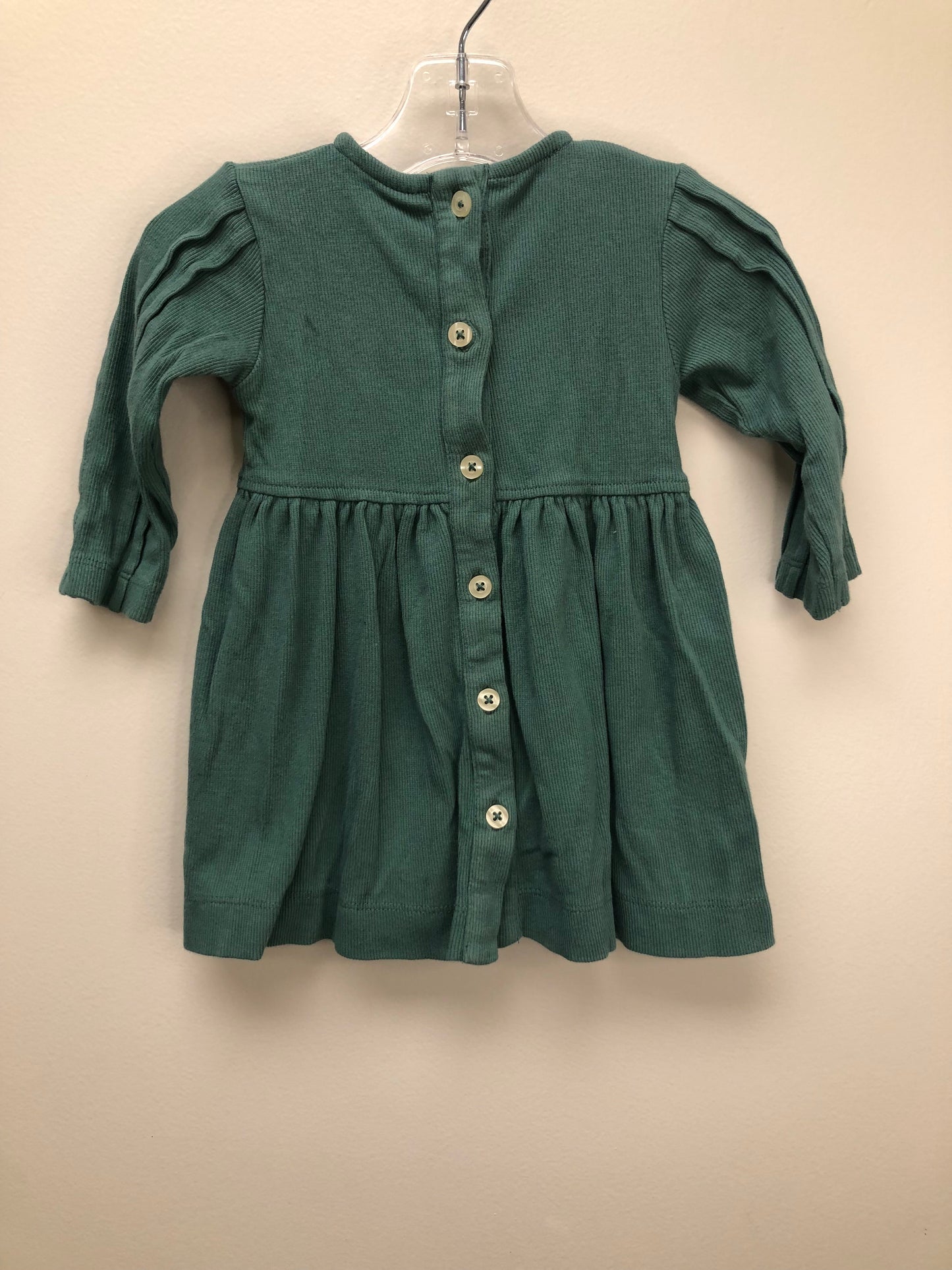 6-12 months Kate Quinn Child green pleated Dress